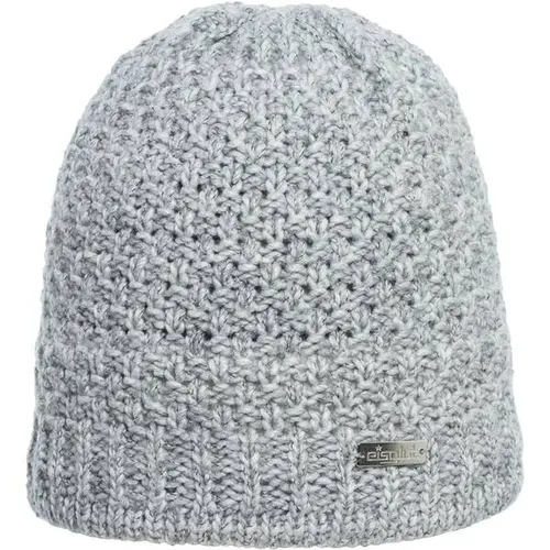 Eisglut Damen Mareikel Strickmütze, Silber Mel, M 57-58cm in silber von Eisglut