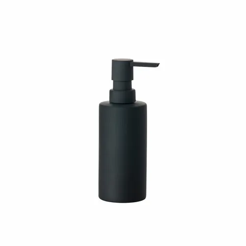 Zone Denmark Solo Seifenspender, eleganter Flüssigseifenspender - Seifenspender aus Porzellan mit Soft Touch-Beschichtung, 0,3 Liter, im skandinavischen Design - ideal für stilvolle Badezimmer.