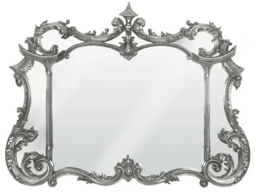 Casa Padrino Barock Spiegel Antik Silber 129 x H. 99 cm von Casa Padrino