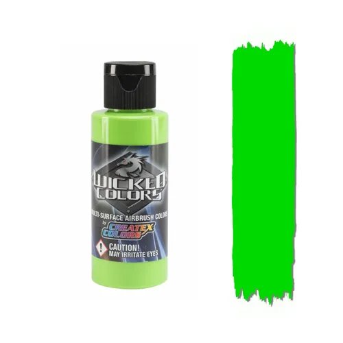 Createx Fluorescent Serie | Wicked Color, Farbton: W023 Neon Green 116023
