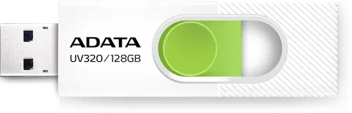 Adata Pendrive UV320 128GB USB 3.2 Gen1 Biały ADATA 4713218462855