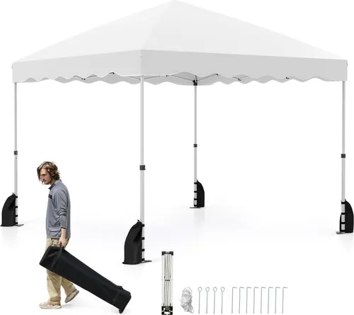 m wasserdichtes Pop-Up-Pavillonzelt 3 x 3 mit Rolltasche von Northix