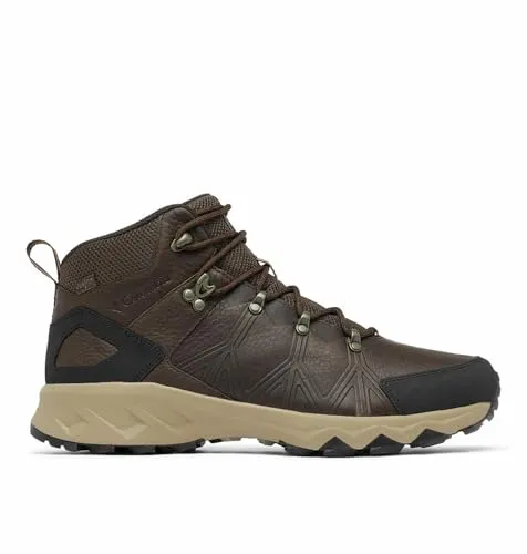 Columbia PEAKFREAK II MID OUTDRY LEATHER Herren-Wanderschuhe - Wanderschuhe mit dämpfender Zwischensohle für ganztägigen Komfort und OutDry wasserdichter Konstruktion, ideal für jedes Wetter und Terrain.