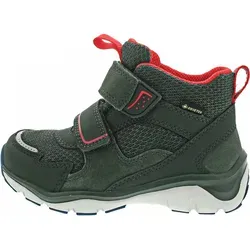 Superfit SPORT5 Sneaker in Grün/Rot, 31 EU Schmal - Sneaker für Jungen mit atmungsaktivem Textil-Innenmaterial und rutschfestem Thermoplastischen Elastomeren, ideal für aktive Kinder.