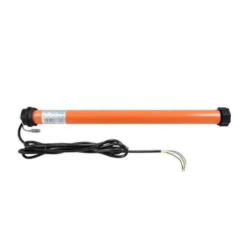 3T-MOTORS Rollladenmotor mit Hinderniserkennenung 3T45-40BE, 40 Nm, SW60, 80 kg Zugkraft, Rolladenantrieb mit elektronischen Endschaltern, Anfrierschutz und Blockiererkennung