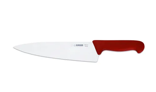 GIESSER Kochmesser 8455, 23 cm, rostfrei und scharf - Hochwertiges Küchenmesser mit ergonomischem Griff für sicheren Halt. Ideal für präzises Schneiden in jeder Küche. Spülmaschinengeeignet und rostfrei.