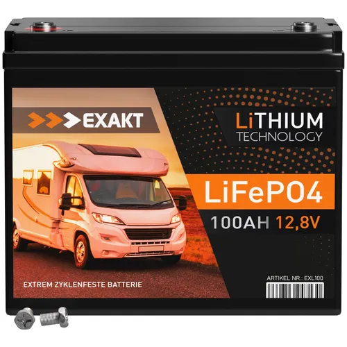LiFePO4 100Ah 12V Solarbatterie – Leistungsstarker Lithium Akku für Wohnmobile und Boote