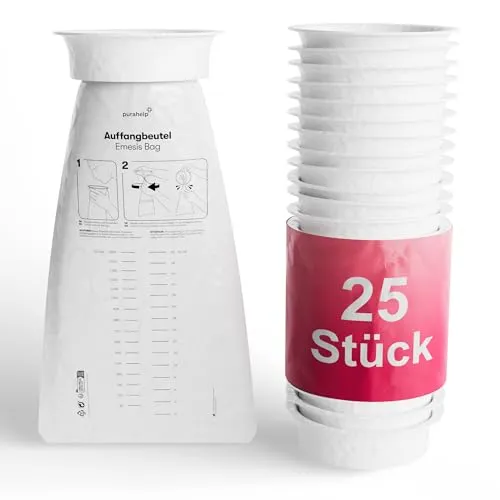 Spuckbeutel 1500 ml (25 Stück) von PURAHELP