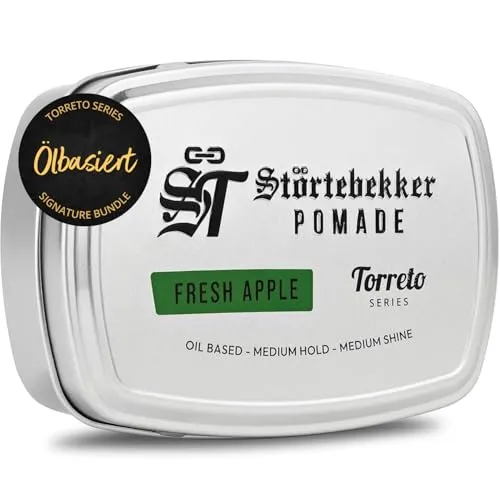 Störtebekker® Premium Pomade Fresh Apple in weiß von Störtebekker Shaving Accessories