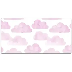 ArtPrintCave Schreibtischunterlage, Pink, Kunststoff, Rechteckig, 100x50x1.6 cm