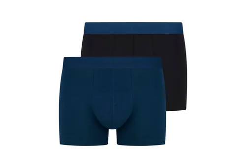 Bruno Banani Boxer Flowing (2er Pack) mit kontrastreichem Logobund