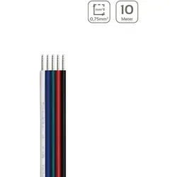 LED Kabel RGBW 5-polig