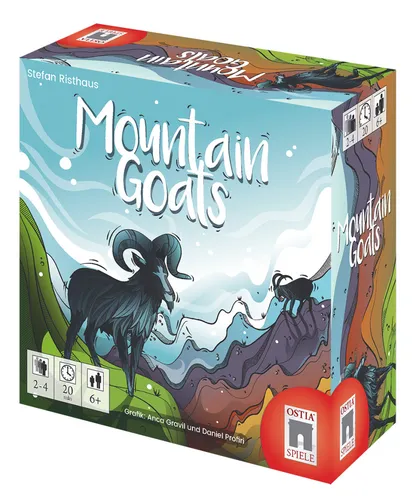 Mountain Goats Würfelspiel Deutsche Ausgabe | Ostia Spiele | Neu + OVP