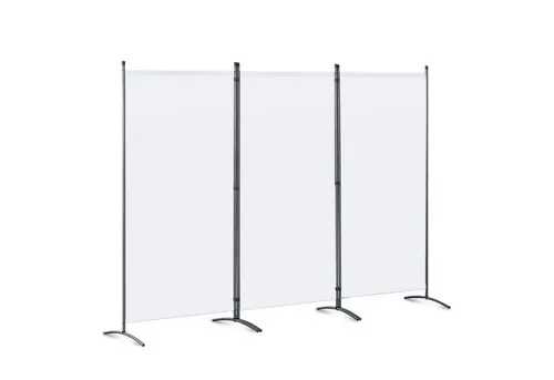 Angel Living Paravent Sichtschutz - 3-teilig, faltbar und wetterbeständig - Paravent für Garten und Balkon, 243 cm breit, blickdicht und erweiterbar. Ideal für private Rückzugsorte im Freien.