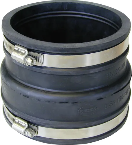 ACO Rohrverbinder Set Multiflex 100-115 mm auf 121-136 mm - Praktisches Rohrverbinder Set für flexible Anwendungen, ideal für schnelle und sichere Rohrverbindungen in verschiedenen Baustellenprojekten.