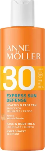 Anne Möller Sonnenschutzcreme Express Sun Defense Body Milk SPF 30, 175 ml - Sonnenschutzmittel mit SPF 30, schützt die Haut sofort und sorgt für ein angenehmes Hautgefühl. Ideal für aktive Tage in der Sonne.