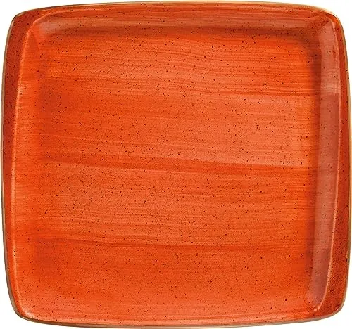 Bonna Servierplatte Aura Terracotta Moove 32x30cm Orange von Bonna