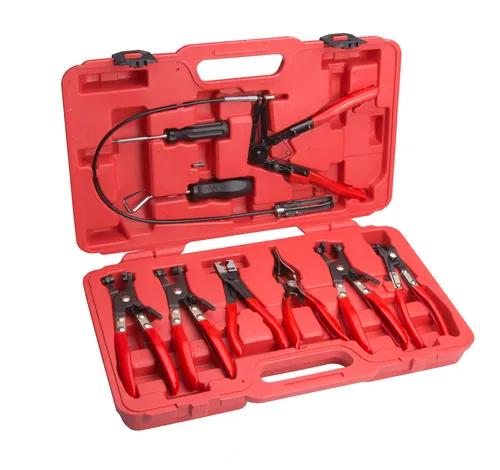 Schlauchklemmenzange Set FT4029 – Praktische Zangen für Schlauchschellen - Hochwertige Schlauchklemmenzange für präzises Arbeiten mit Schlauchschellen. Ideal für den professionellen Einsatz und sorgt für eine sichere Befestigung.