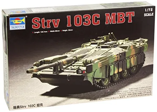 Trumpeter 07298 Modellbausatz Swedish Strv 103C MBT