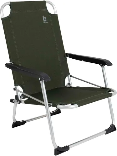 Bo-Camp Campingstuhl Klappstuhl in Forest Grün - Leichter und strapazierfähiger Klappstuhl für den perfekten Einsatz beim Camping. Witterungsfest und schnelltrocknend, ideal für Outdoor-Abenteuer. Tragbar und platzsparend!