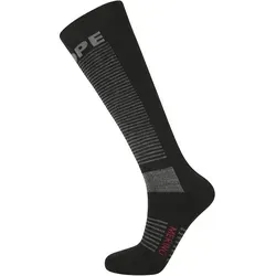 SLOPE Cordeck Merino Wolle Skisocken 1001 - black 43-45