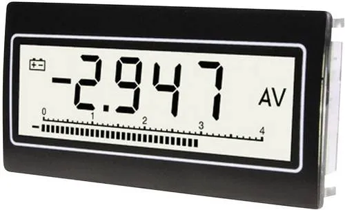 TDE Instruments DPM802-TW Digitales Einbaumessgerät - Sonstige Messtechnik mit LCD-Display, automatischer Bereichsumschaltung und RS232-Schnittstelle für präzise AC/DC Messungen. Ideal für professionelle Anwendungen.