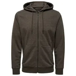 Kapuzenjacke - Regular Fit - grün - XS