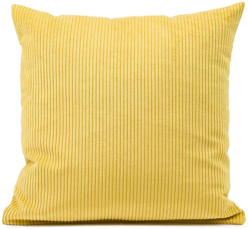 Gözze Dekokissen Capri Cord in gelb von Gözze