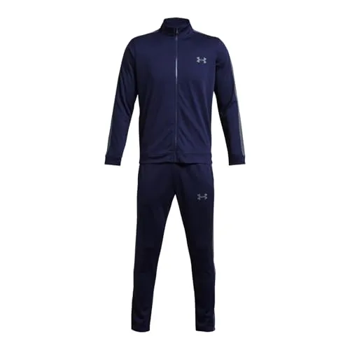 Under Armour Herren UA Knit Track Suit - Trainingsbekleidung mit schnelltrocknendem Material, ideal für Komfort und Funktionalität beim Sport. Bequemer Trainingsanzug mit praktischen Seitentaschen und elastischem Bund.