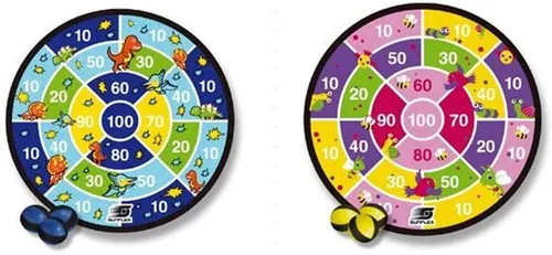 Sunflex KLETTDARTSCHEIBE Youngster | Dart Klettdart Kinderdart Kinderspiel