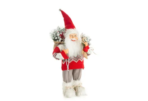 Eurofirany Weihnachtsmann Dekorative Figur Nikolaus Weihnachtsdekoration, Weihnachtsfigur