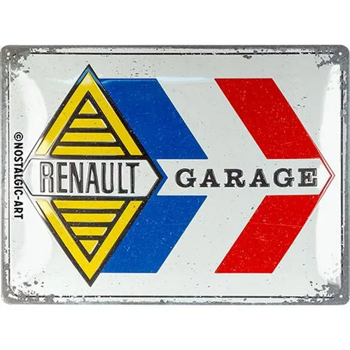 Nostalgic-Art Blechschild, Retro Metall Wanddeko 40x30 cm - Hochwertiges Retro-Blechschild in A3-Größe mit plastischen Motiven und brillanten Farben. Ideal für kreative Wandgestaltungen und einfach anzubringen dank vorgebohrter Löcher.