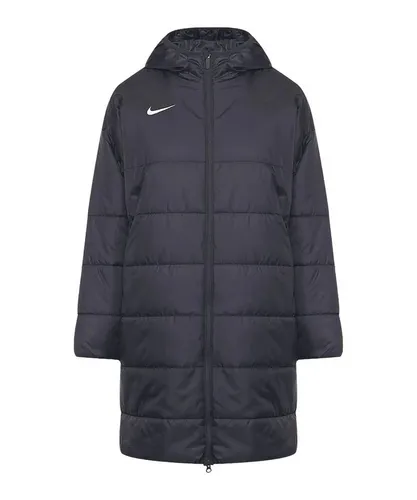 Nike Performance Winterjacke schwarz L (44/46) - Funktionsjacke mit hoher Atmungsaktivität, ideal für sportliche Aktivitäten im Winter. Stilvolles Design und bequeme Passform machen sie zum perfekten Begleiter.