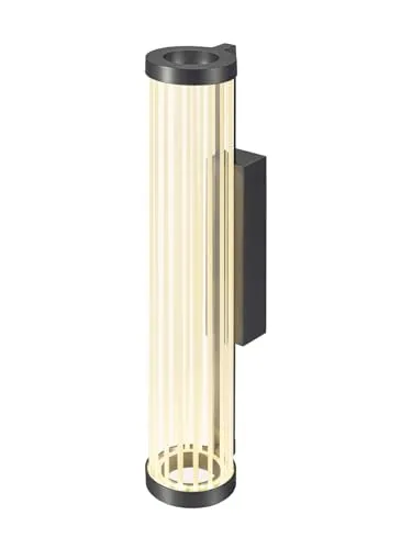 SLV QUIMERA Wandaufbauleuchte, dimmbar in 2700/3000K, dunkel bronze - Lampen mit hochwertiger PVD-Beschichtung, die zeitlose Eleganz und individuelle Lichtgestaltung durch Phasendimmer bieten.