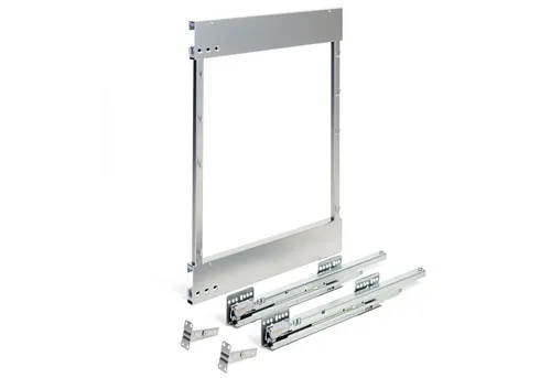 Kesseböhmer COMFORT II Auszugsrahmen für Unterschrank 662 mm - Der Kesseböhmer COMFORT II Auszugsrahmen bietet optimale Raumnutzung und einfache Montage. Mit höhenverstellbaren Tablare für flexiblen Stauraum und ruhigem Auszug – ideal für Ihre Küche!