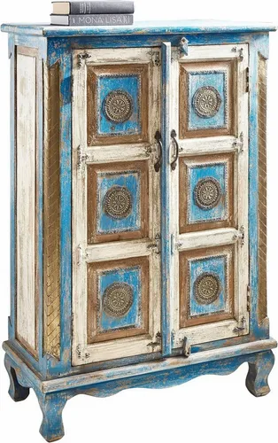 Home affaire Highboard mit Schnitzerei, 120 cm hoch