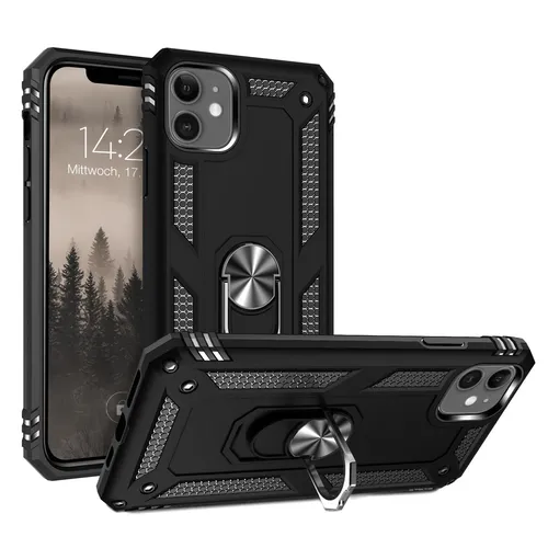 Handy Hülle für Apple iPhone 11 Handyhülle Schutz Cover Case Schwarz