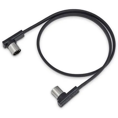 MIDI-Kabel RockBoard Flat MIDI Cable 60 cm Black MIDI Kabel Midikabel NEU