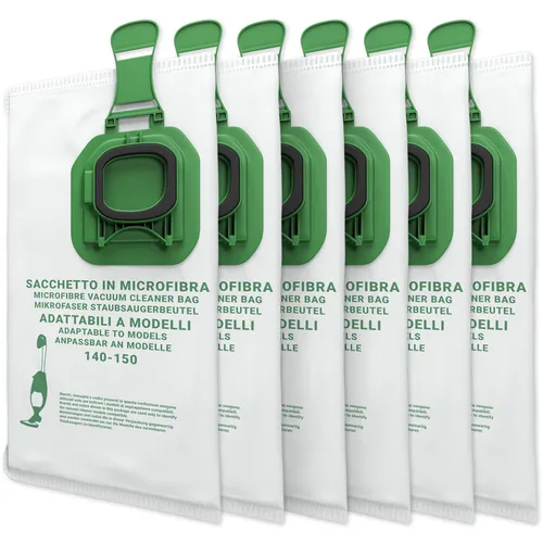 Staubsaugerbeutel Set 6x Filtertüten passend wie Vorwerk für Kobold VK 140 150