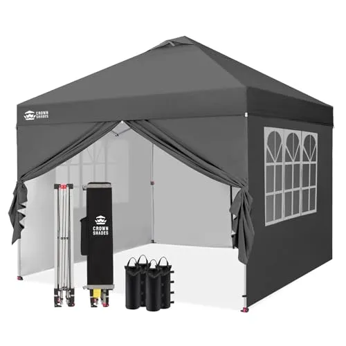Pavillons & Gartenlauben Grau von CROWN SHADES