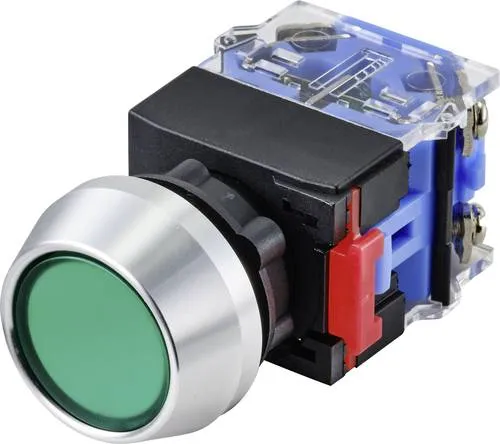 TRU COMPONENTS TC-9428088 LAS0-L-11/G Drucktaster 250V 5A 1 x Aus/(Ein) tastend IP40 1St.