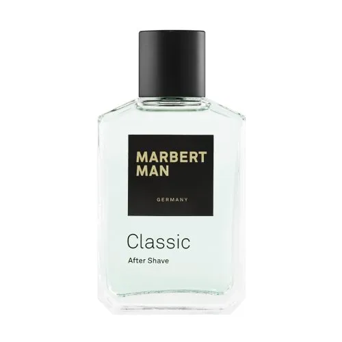 Marbert Man Classic After Shave 100 ml - After Shave für Herren mit erfrischendem Ananas-Duft, 100% natürliche Inhaltsstoffe für eine sanfte Pflege nach der Rasur.