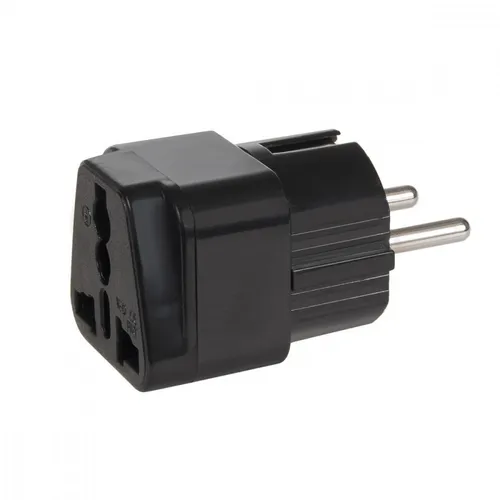 Maclean MCE155 Universal Reise Adapter - UK auf EU Schuko, perfekt für Multimedia- und Bürogeräte im Urlaub