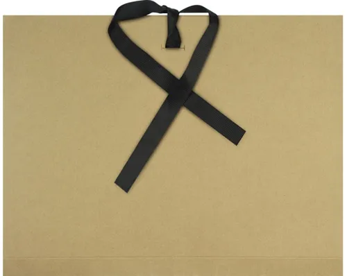 kangaro Zeichnungsmappe Kraft, 500 x 700 mm, mit Bändern