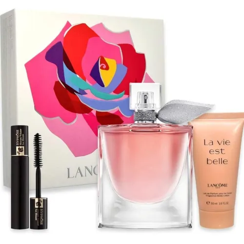 Lancôme La Vie Est Belle - EDP 50ml Set - Entdecken Sie das luxuriöse Set mit Lancôme La Vie Est Belle - EDP 50ml, Körperlotion 50ml und Mascara 2ml. Perfekt für ein strahlendes Auftreten und Pflege aus einer Hand.