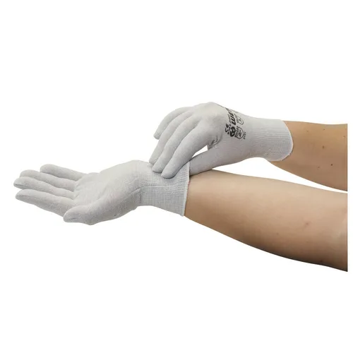 WETEC ESD-Handschuhe, antiallergen, L (Schutzhandschuh Produktschutz)
