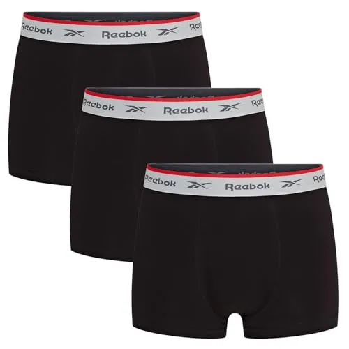 Reebok Men's OVETT Boxer Shorts Schwarz M in schwarz von Reebok
