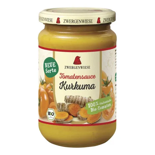Tomatensauce - Kurkuma 340ml | ZWERGENWIESE