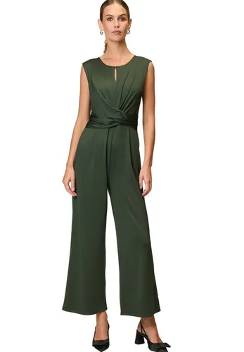 Zero Overall Damen Jersey-Jumpsuit mit weitem Bein in grün von Zero