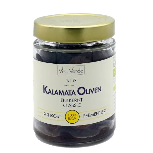 Vita Verde Kalmata Oliven entkernt Classic - 180 g